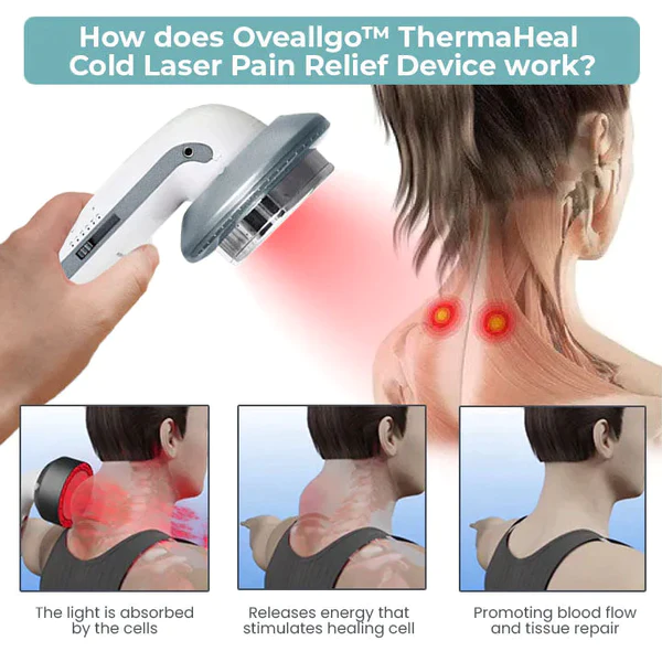 Oveallgo ThermaHeal Cold Laser Pain Relief Device