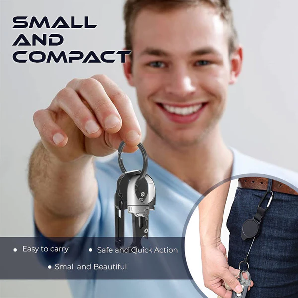 Oveallgo Defense Pepper Spray Survival Ring