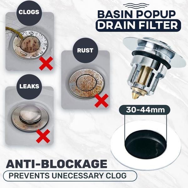 Pop Up Drain Filter