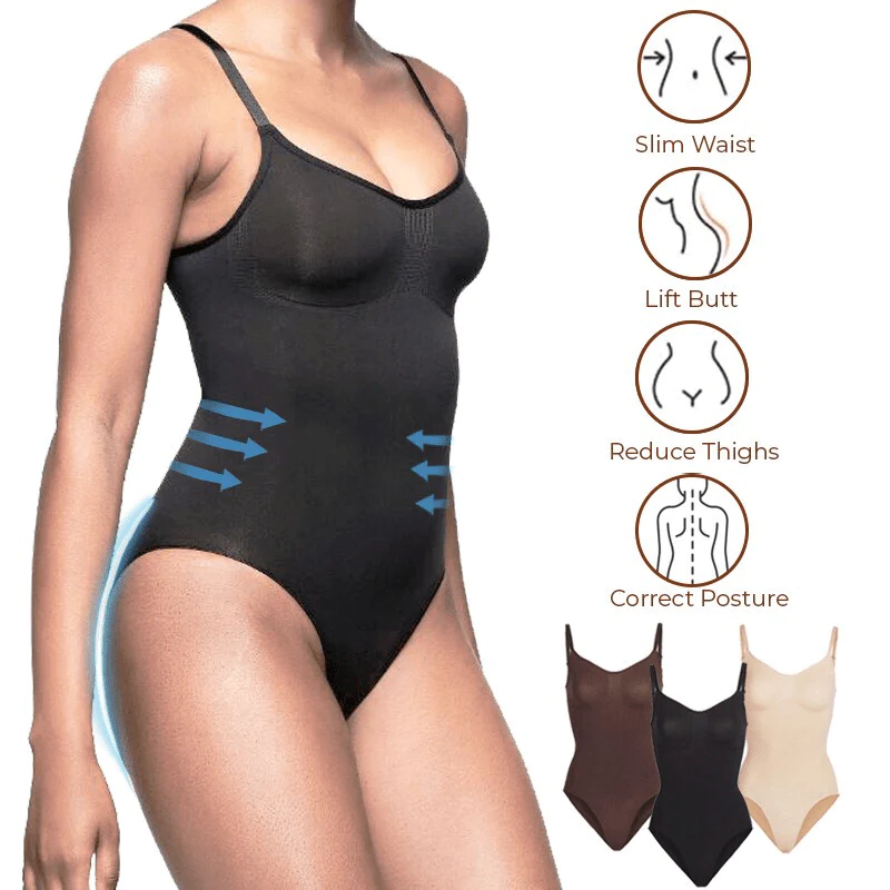 Landola Sculpting Bodysuit With Snaps