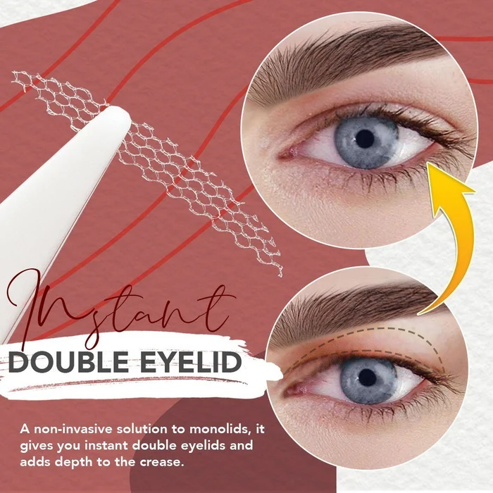 Glue-Free Invisible Double Eyelid Sticker