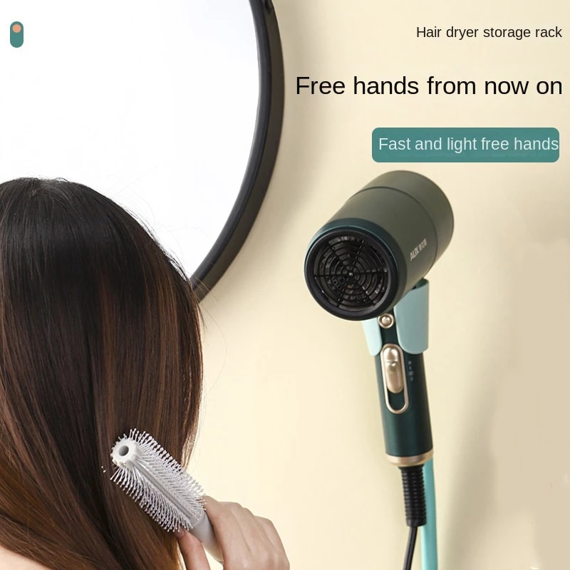 Wall Mounted Hair Dryer Holder