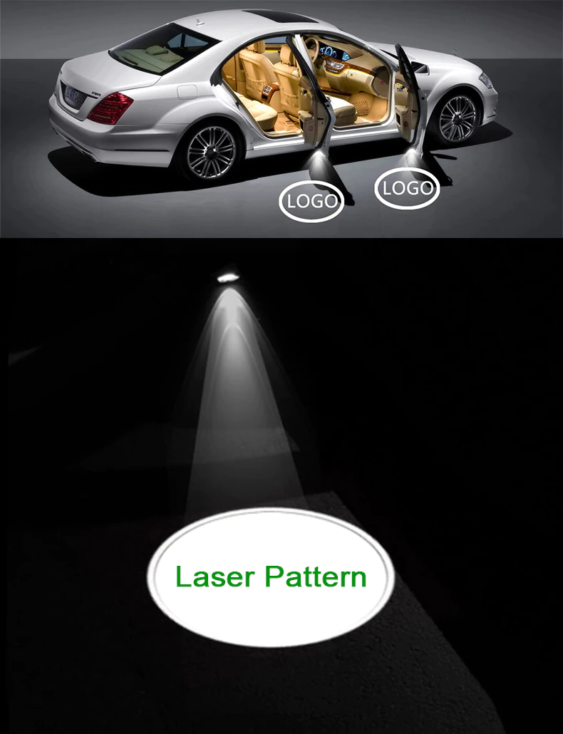 Led Car Logo Lights