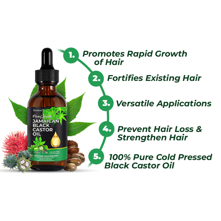 Furzero PureGrowth Jamaican Black Castor Oil