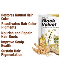 GFOUK BlackVelvet Hair Darkening Shampoo