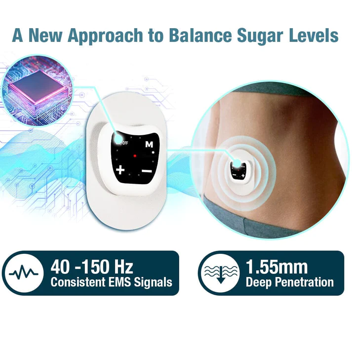 GFOUK GlucoCare Electric Pulse Balancing Device