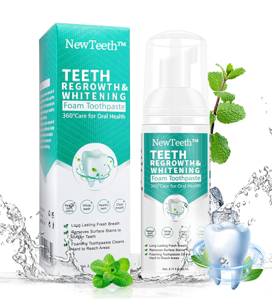 Limited Offer ( Only 3 Left )!! Get 50% OFF With NewTeeth Toothpaste Mousse Foam!