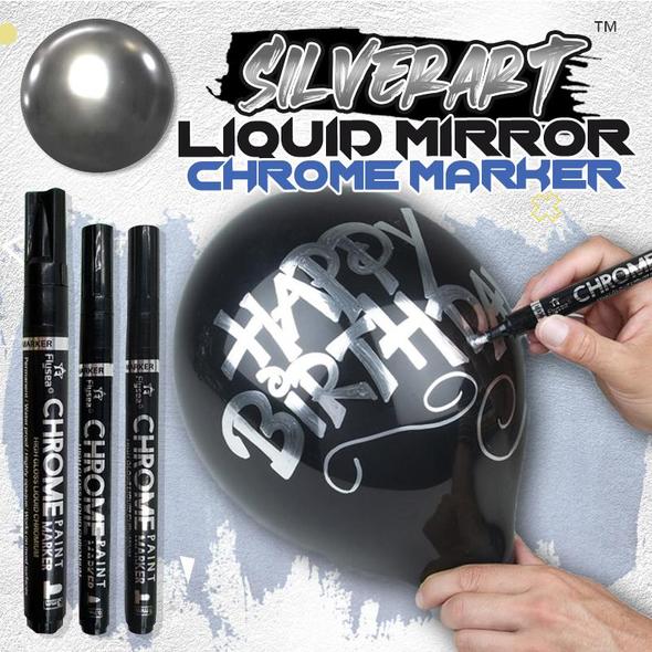 Liquid Mirror Chrome Marker