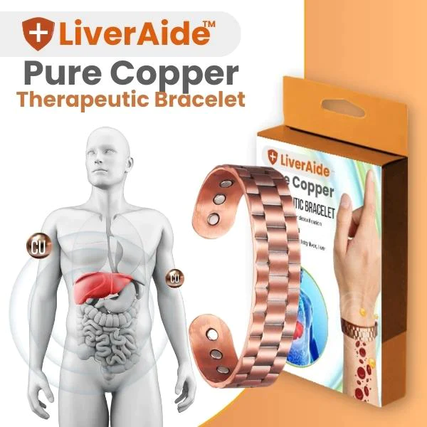 LiverAide Pure Copper Therapeutic Bracelet