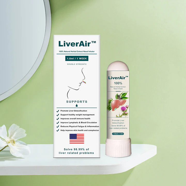 LiverAirŽ Nasal Inhaler(Liver Support & Detox ­Clinical Liver Support)