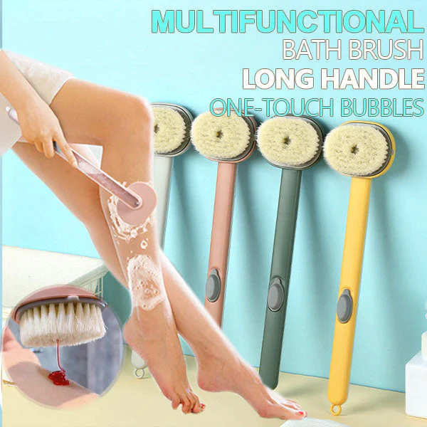 Long Handle Bath Massage Cleaning Brush