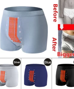 Long Lasting Man Tomarine Male Growth & Hardening Delay & Slimming Underwear