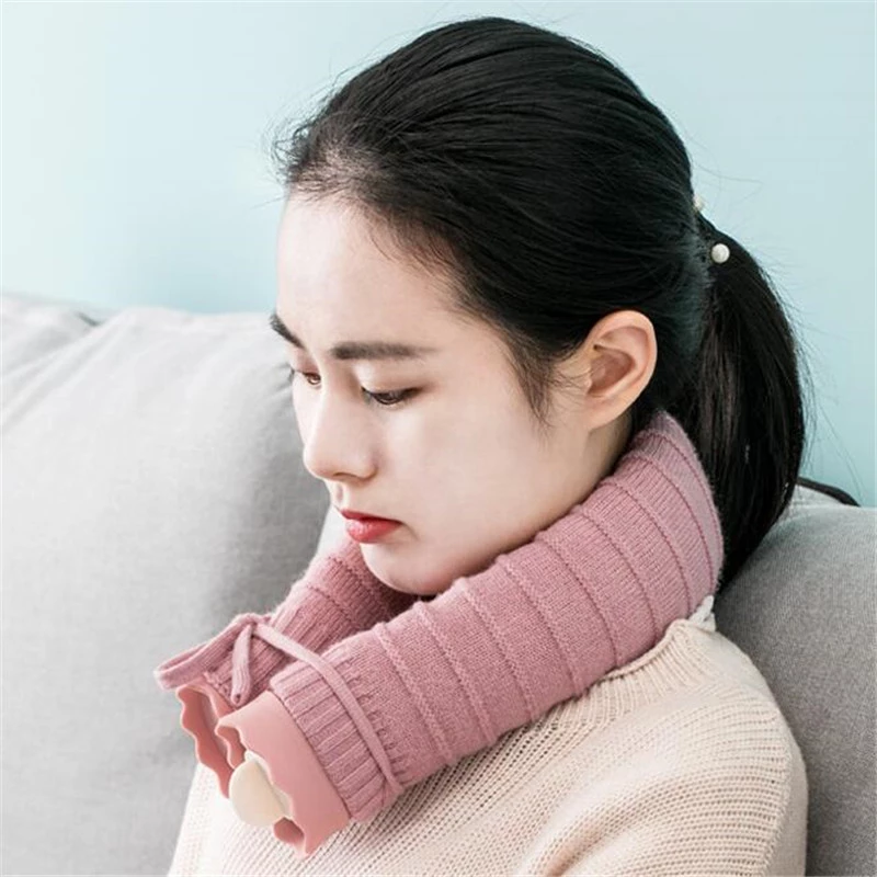 Long Water Injection Silicone Hot Water Bottle