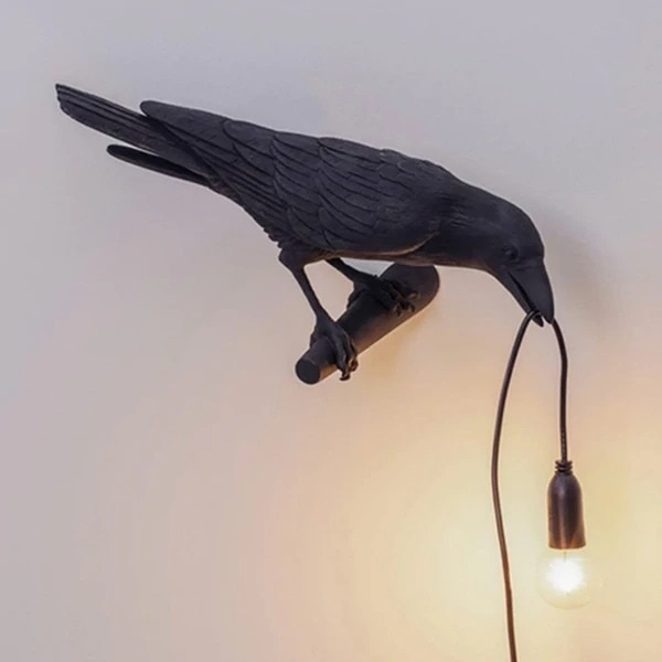 Decoration Raven Lamp