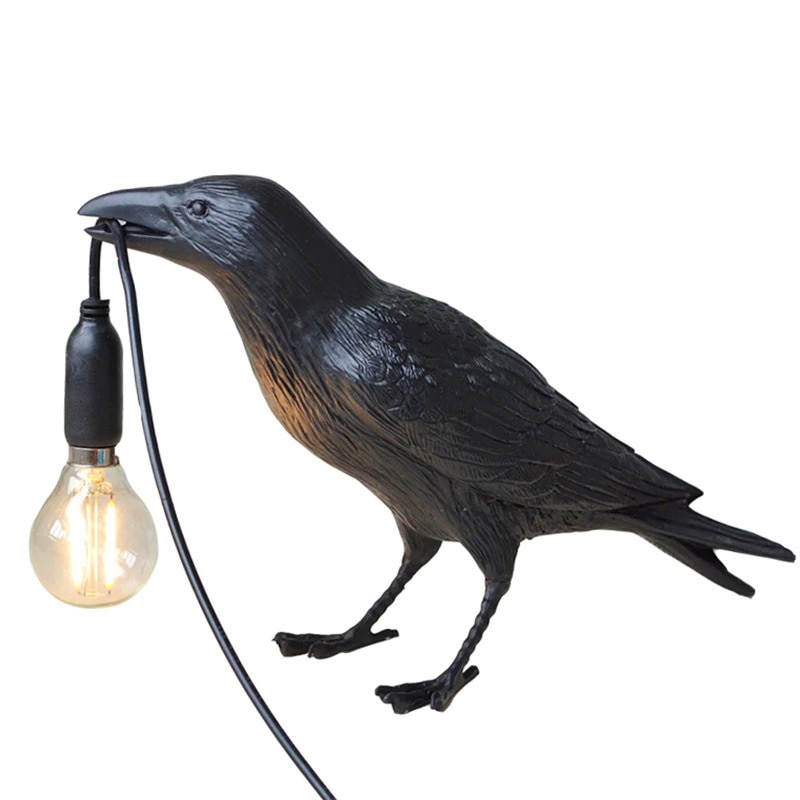 Decoration Raven Lamp