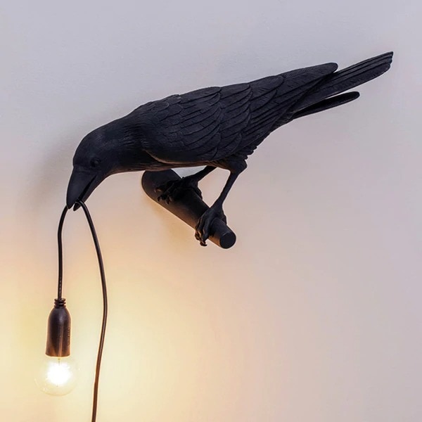 Decoration Raven Lamp