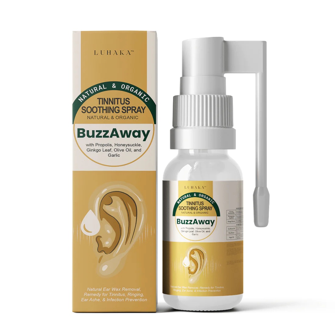 Luhaka BuzzAway Propolis Tinnitus Soothing Spray