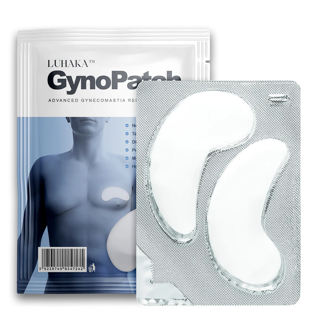 Luhaka GynoPatch  Advanced Gynecomastia Reduction Patch