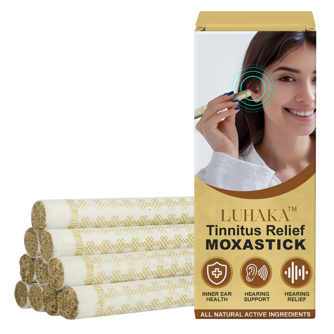 Luhaka Tinnitus Relief Moxastick