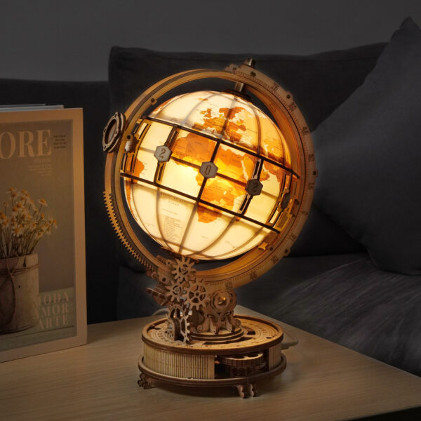 Luminous 3D Puzzle Globe