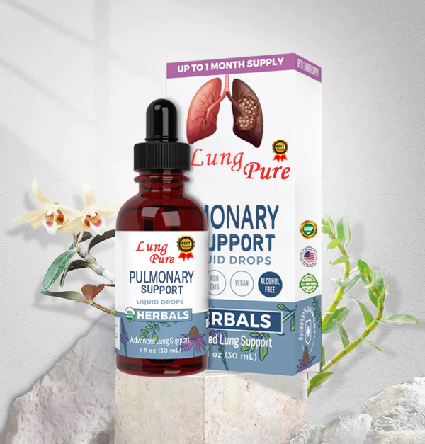 LungPureŽ PRO Dendrobium & Mullein Extract  Powerful Lung Support & Cleanse & Respiratory