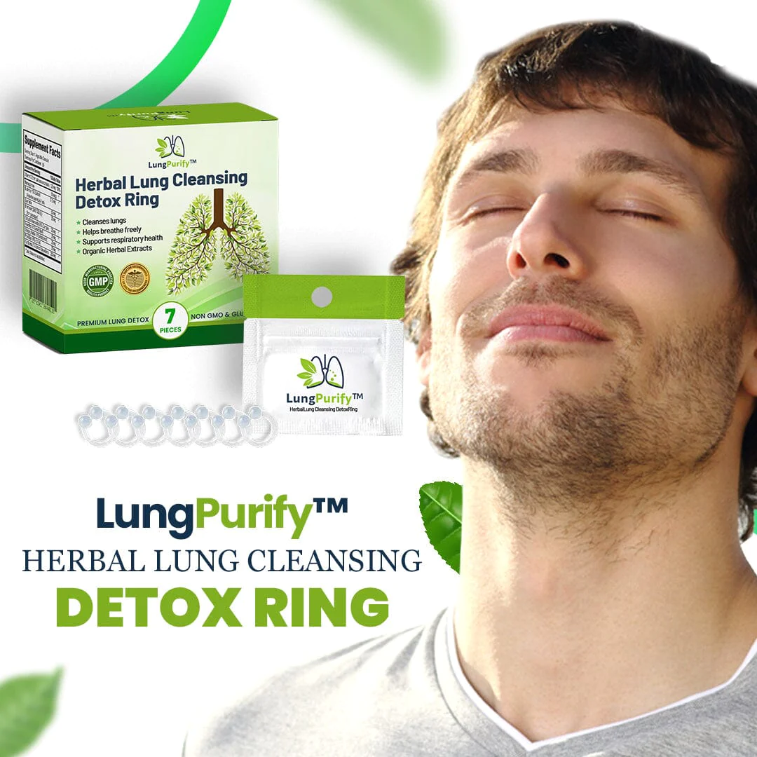 LungPurify Herbal Lung Cleansing Detox Ring PRO