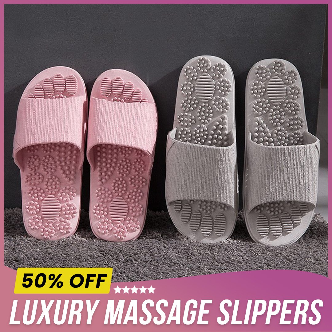 Luxury Foot Massage Slippers