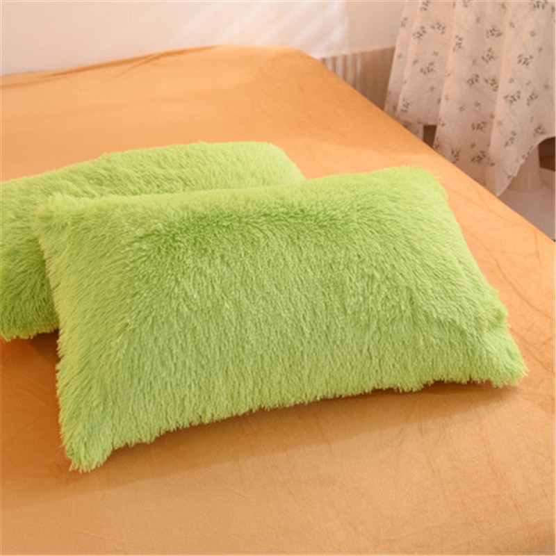 Colorful Fluffy Bedding Set