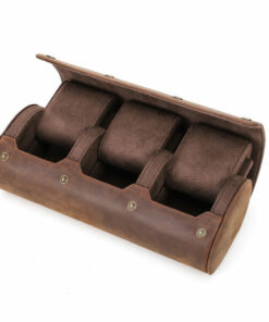 Luxury Leather Watch Holder Case