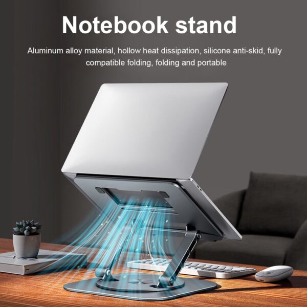 Laptop Stand Aluminum Alloy Rotating Bracket