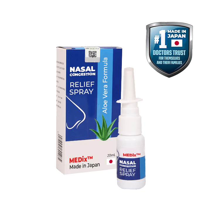 MEDix Japanese Nasal Congestion Relief Spray