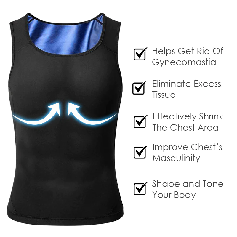 MenSlim Gynecomastia Compression TankTop