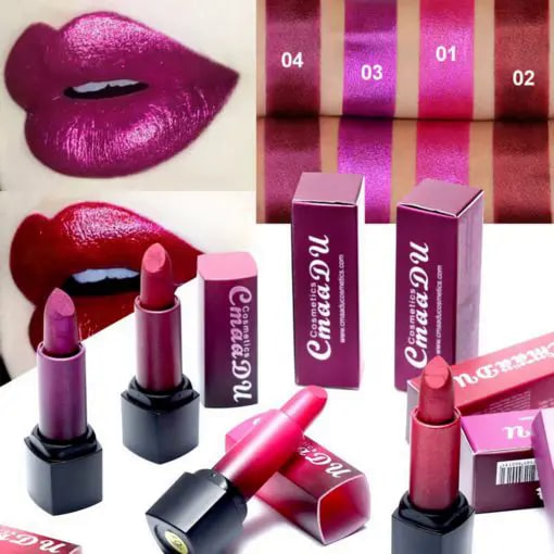 Metallic Waterproof Lasting Lipstick