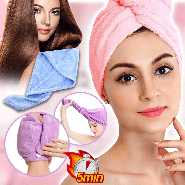 Magic Instant Dry Hair Towel