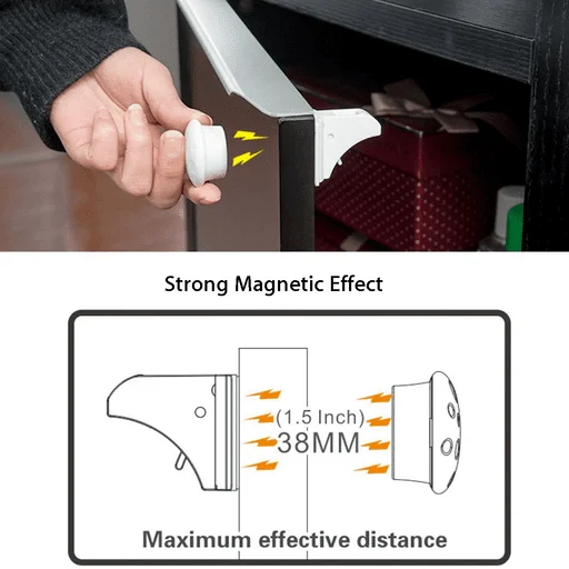 Magnetic Child Lock No Drilling Required