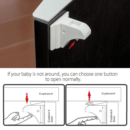 Magnetic Child Lock No Drilling Required