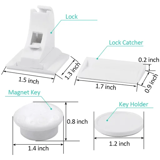 Magnetic Child Lock No Drilling Required