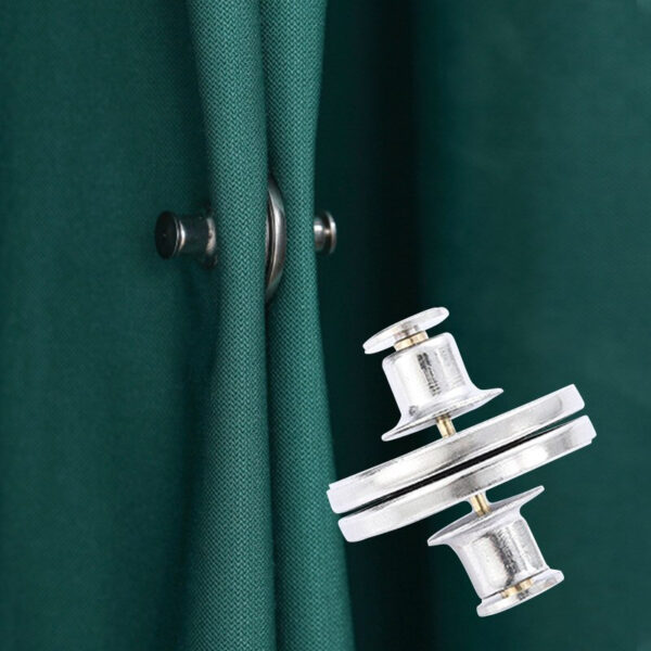 Magnetic Curtain Holder Clip Set