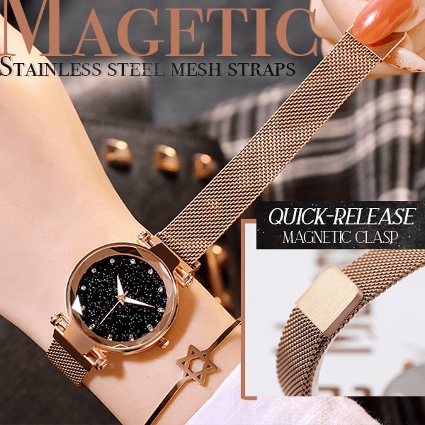 Magnetic Galaxy Starry Watch