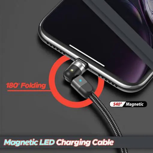 Magnetic LED Charging Cable