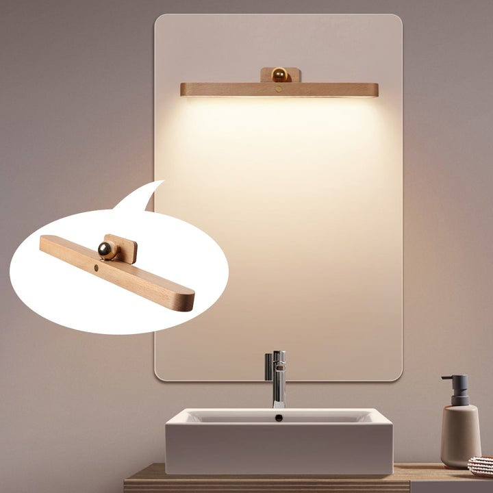 Magnetic LED Wooden Wall Light