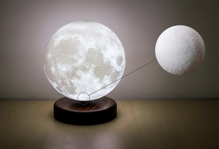 Magnetic Levitating Moon Lamp