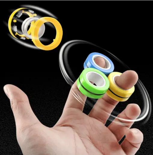 Magnetic Rings Fidget Toy