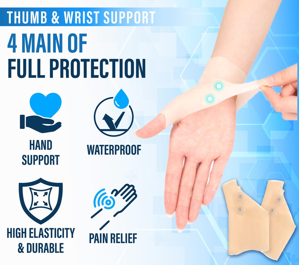 Magnetic Treatment Silicone Wrist Glove