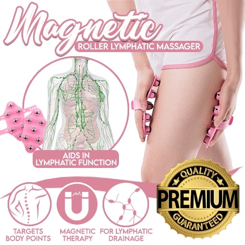 Magnetic Roller Lymphatic Massager