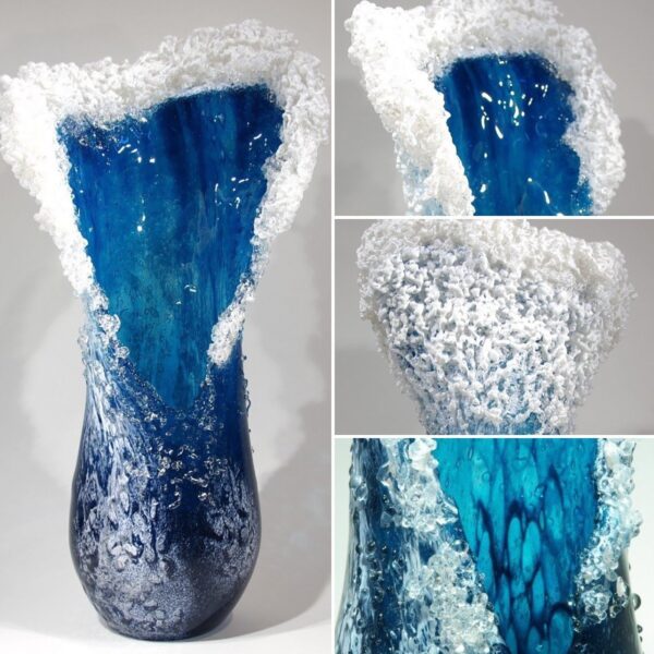 Majestic Wavy Vase