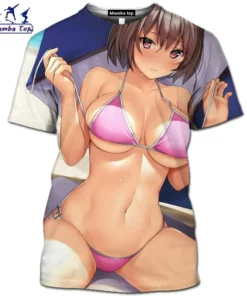 Hentai Loli Short-Sleeved Kawaii Shirt