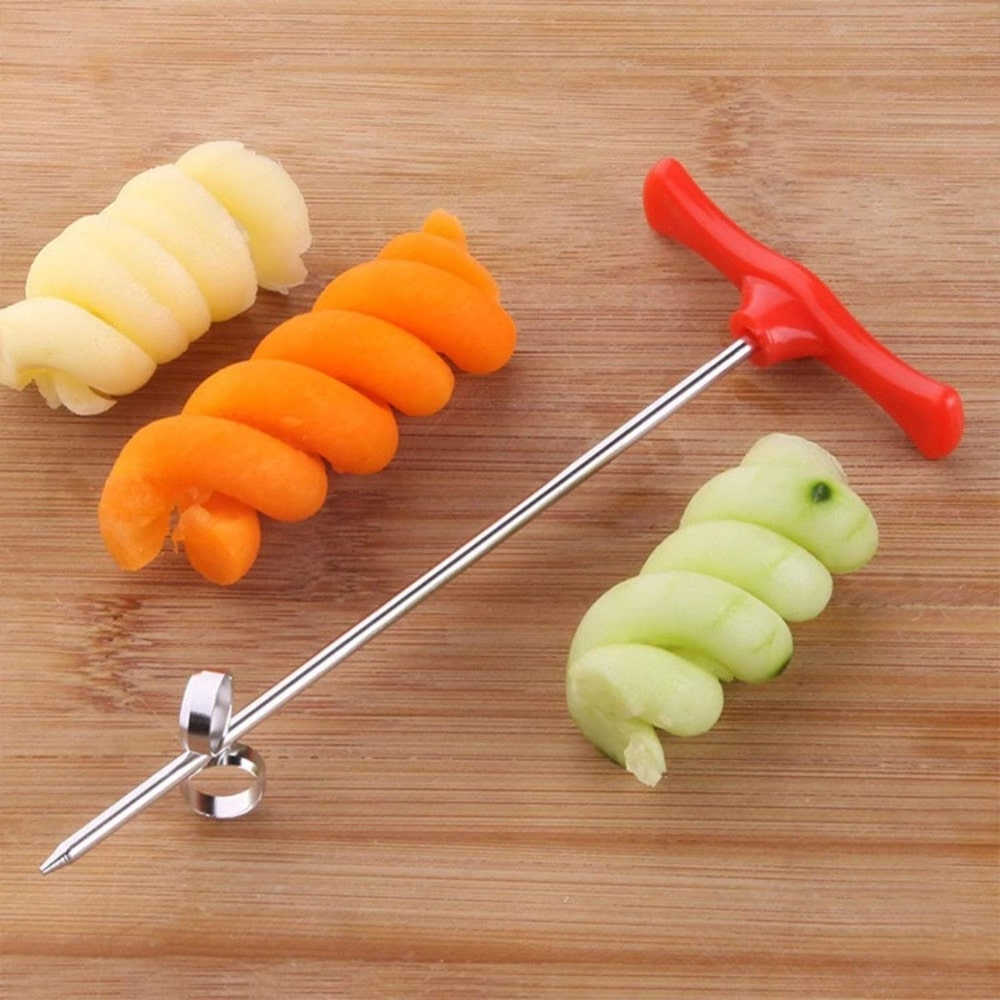 Manual Vegetable Spiral Knife Carving Tool