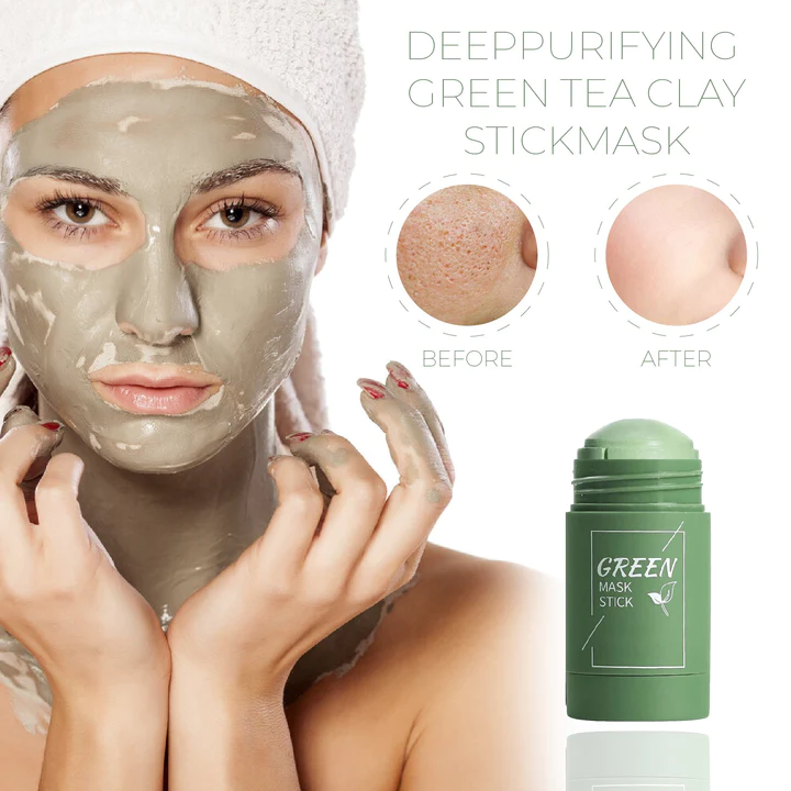 Greenď¸ Detoxifying Clay Stick Mask