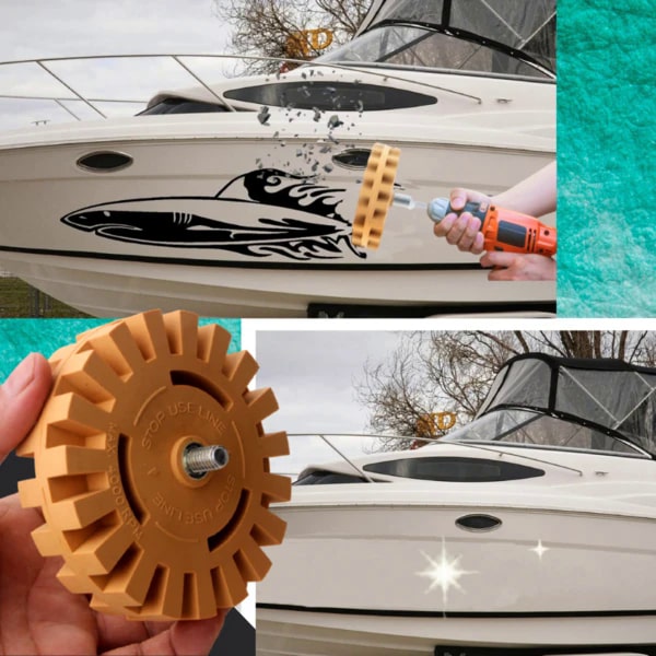 MasterWheel Boat Decals Remover